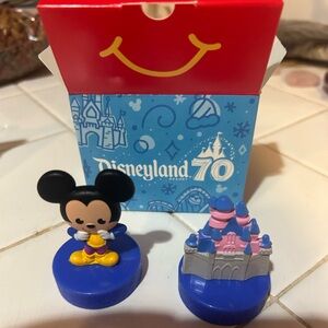 Disney 70th anniversary McDonald’s happy meal toys.
